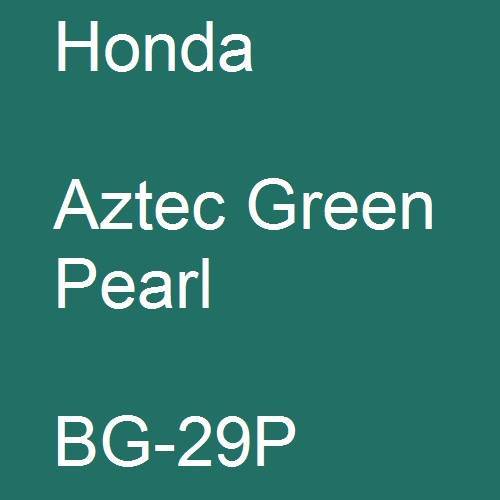 Honda, Aztec Green Pearl, BG-29P.